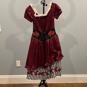 Brand New With Tags The Dress Shop Disney Pirates of The Caribbean Dress size XL